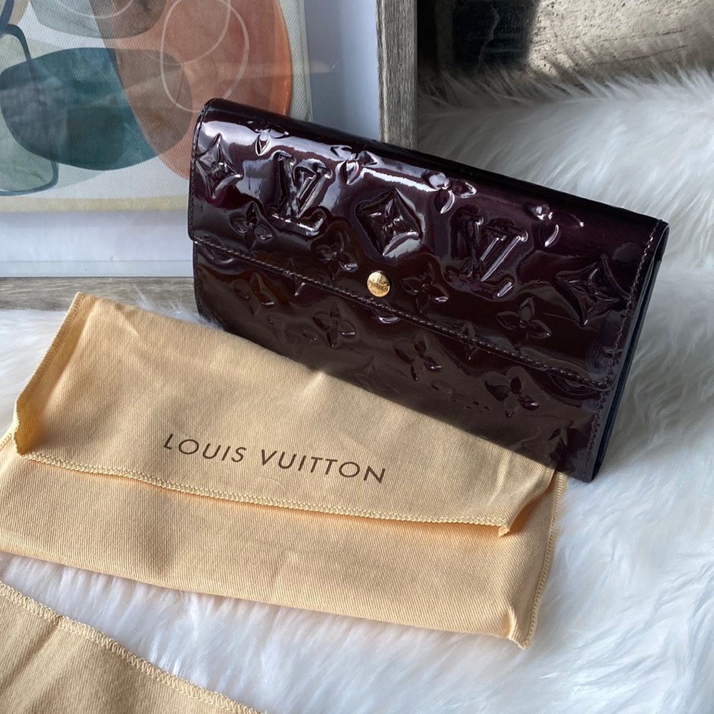 Louis Vuitton Vernis Sarah style wallet